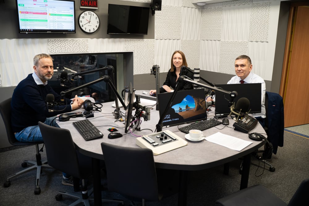 2025 03 31 Debata parlamentarna Radia Wrocław Arkadiusz Sikora